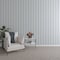 Ekena Millwork 94H x 5/8T Adjustable PVC Slat Wall Panel Kit w/ 3W Slats, Unfinished contains 15 Slats SWP60X94X0625UN - alternate 1